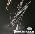 Wwe The Undertaker Signed 8x10 Original Promo Photo With Proof And Psa Coa Rip 2