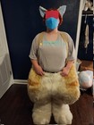 Satyr Bundle Only Fursuit Tan And Blue