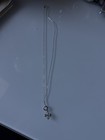 925 Italy Silver Pendant Rhodium Finish 20 Inch Chain Foreign Supply
