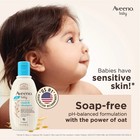 Aveeno Baby Daily Moisture Wash And Shampoo Cleanses Hair Body Oat Kernel 100ml 