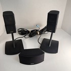 Bose Jewel Double Cube Speakers W Stands W Original Cables  Missing 1 Cable