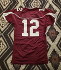 New Mexico State University Aggies Game Used Adidas Football Jersey  12 Size 46