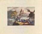 Battle Roleia Military Original Antique Print From Jenkins Martial 1808