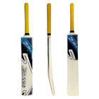 Junior Cricket Bat Set With Wickets  Stumps  And Soft Tennis Ball - Red