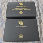 2017 W  100 High Relief American Liberty 225th Anniv  1ozt  999 Gold Coin In Ogp