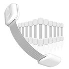 Child Safety Cabinet Locks White 12 Pack 3m Adhesive Baby Proofing