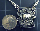 The Cult Necklace New Electric Skull Vintage Pendant Love Removal Machine