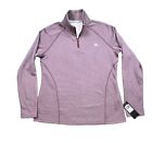 Adidas Golf Women s Large  1 4 Zip Long Sleeve Textured Pullover Jacket  Nwt