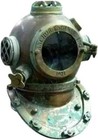 Antique Green Diving Divers Helmet Marine Divers Us Navy Deep Sea Scuba Designer