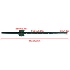 10 Pack 3 Feet Metal Fence U Post For Fencing Green Fence Posts For Garden Yard