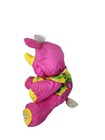 Fisher Price Wild Puffalump Pink Rhino Plush Stuffed Animal Vtg1987 Hawaiian