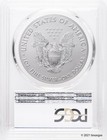 2017  1 American Silver Eagle Pcgs Ms70 - West Point Label