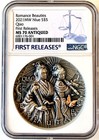2021 Niue Qiao Sisters Romance Beauties 3 Kingdoms Ms70 Fr Antiqued 2 Oz Silver