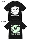 Custom Personalized T Shirt  Print Your Logo Text-glow In The Dark For Hallowen