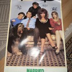 Married With Children Authentic Vintage Poster Signed Sagal Applegate