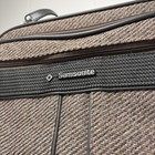 Samsonite Silhouette 4 Tweed Carry On Bag Travel Luggage Gray Pink Vintage 1987