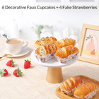 Fake Cupcakes Artificial Cupcakes For Display Realistic Fake Food Artificial    