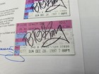      B b  King  Autograph Signed Auto Ticket Stub Psa dna Loa Rare 