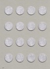 H E Harris 2692 Coin Folder Quarter 25 Cent  Plain No Dates Album   Book