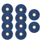 10 Pack - 4  X 5 8  Clean And Strip Discs Paint And Rust Removing Wheels