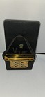 1950s  Volupte Carryall carrying Case evening Bag crystal compact original Box