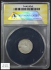 1875 H Canada Silver Dime Ten Cents 10c Queen Victoria Anacs G 04 Details