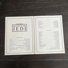 Star Wars Return Of The Jedi Promotional Press Kit Folder Cast   Crew Listing 
