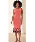 Size 1x Plus Ashro Coral Black Formal Wedding Church Keandra Knit Jacket Dress
