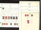 Nigeria Stamp Collection On 25 Scott International Pages  1914-1975  bf 