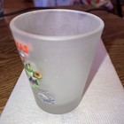 Vintage Shot Glass - Souvenir Of Texas   Map