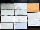 Brazil 1990s 11 Beautiful Commercial Covers To Usa  Nice Cancellations