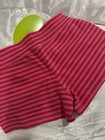 Sold Out Dairy Boy Sport Pink Picnic Stripe Mini Short Size Sm Nwt