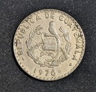 1970 Guatemala 25 Centavos Circulated Km  269