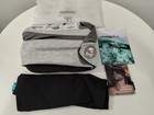 Trtl Travel Pillow Plus Adjustable Head Support Airplane And Travel Pillow  Gray