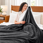 Sherpa Blanket Soft Fleece Blankets Throw Breathable Coverlet Twin Queen King