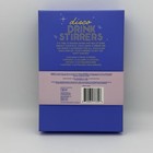 Disco Ball Drink Stirrers 4 Piece Set Disco Party Fun Cocktail Stirrers New