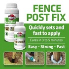 Kraken Bond Fence Post Fix - 12 Set Components   12a 12b Bottles  