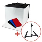 Lsp 24  X 24  Photography Photoshoot Studio Light Folding Soft Box Lighting Kit