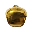 Lot Of 50 Shiny Gold Metal Jingle Bells For Christmas Crafts 20mm 3 4  Diameter