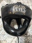 Cleto Reyes Boxing Set Headgear foul Protector Size L  Black