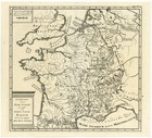 Antique Map-gaul At The Reign Of Julius Caesar-france-holland-anonymous-1734