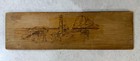   vintage   Pyrography Wood Burning Artwork Dutch Children Dancing