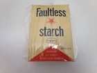 2 Boxes Vintage Faultless Starch  One White  One Blue  Original