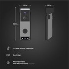 Feit Electric Smart Wireless Doorbell W dual-lens 1080p Hd Camera - Open Box
