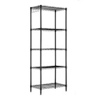 60 x22 x12  5 Layer Wire Shelving Rack Adjustable Shelf Storage Unit Commercial