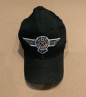 Vintage Harley Davidson Usa Fat Boy Black Hat Adjustable Back