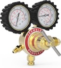 Nitrogen Regulator  Cga580 Inlet  1 4  Flare  0-800 4000 Psi Output With Hose