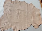 Lambskin Leather Hide Skin Light Brown Rustic Grainy Full Bodied Smooth Finish