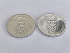 Vintage Hank Thompson 25th Anniversary Recording Coin Token 1971 Lot Of 2