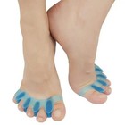 2pcs Toe Separator Bunion Corrector Silicone Straightener Orthopedic Spacer